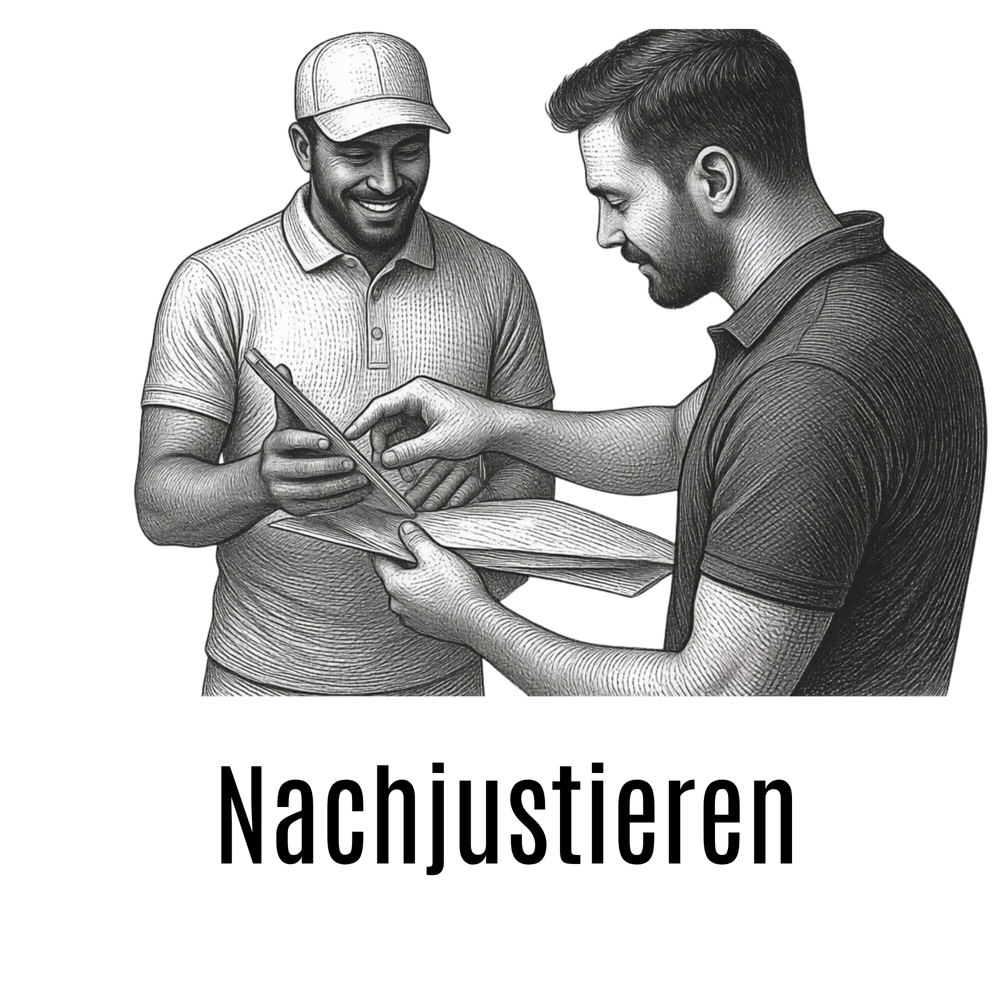 Nachjustierung Mähroboter vor Ort