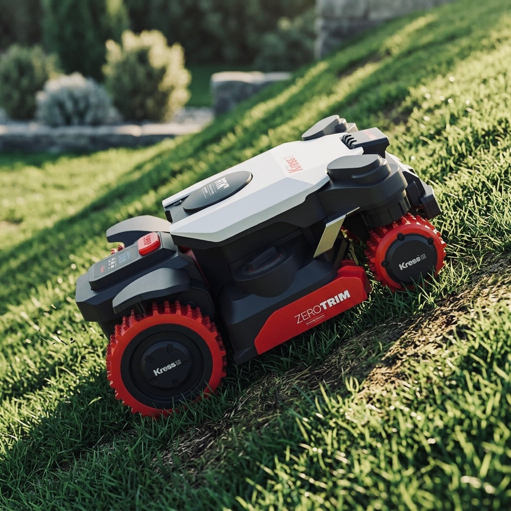 Kress KR281E 1500m² Mähroboter 4x4 /4G Trimm