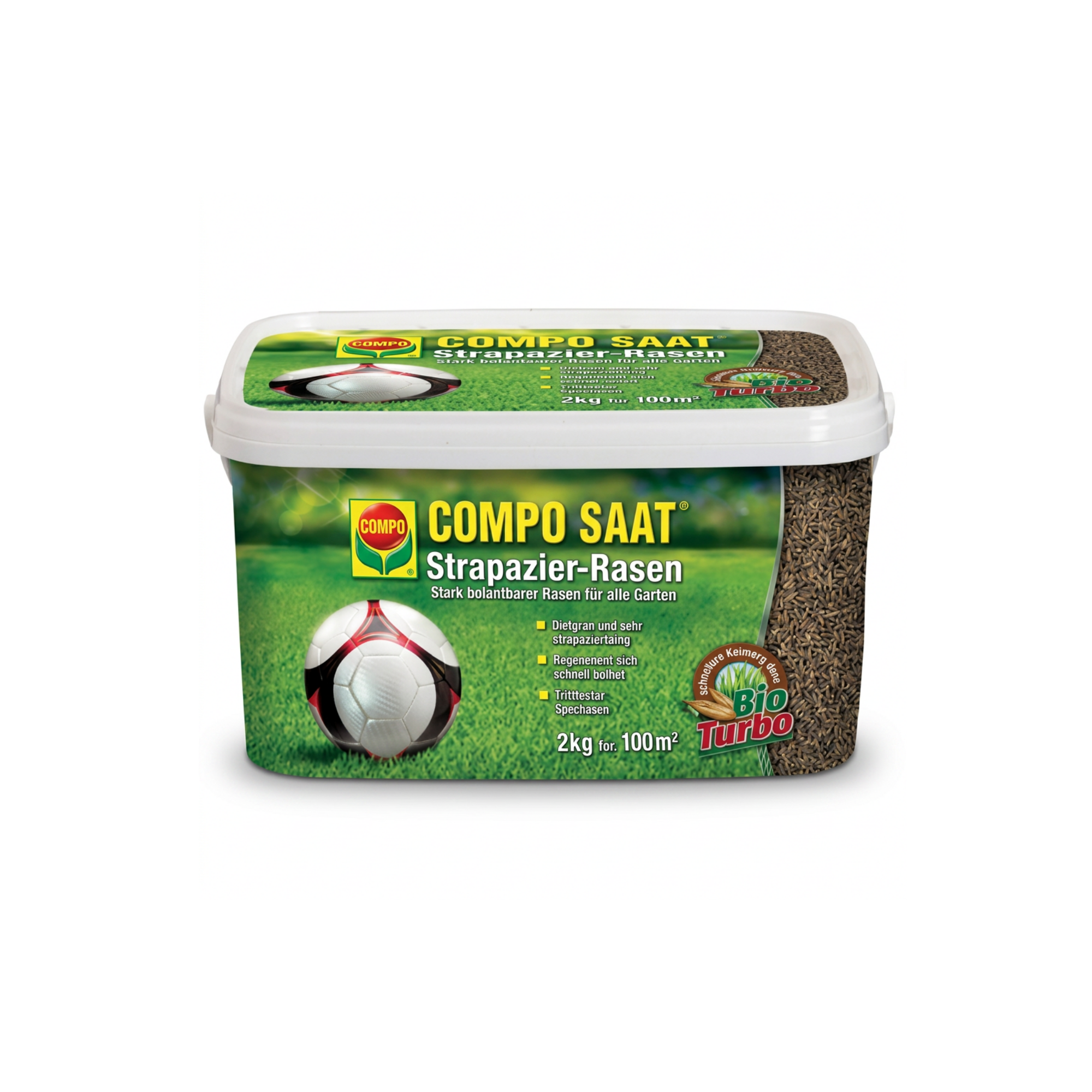 Campo Strapazier-Rasensamen 2kg f. 100m2