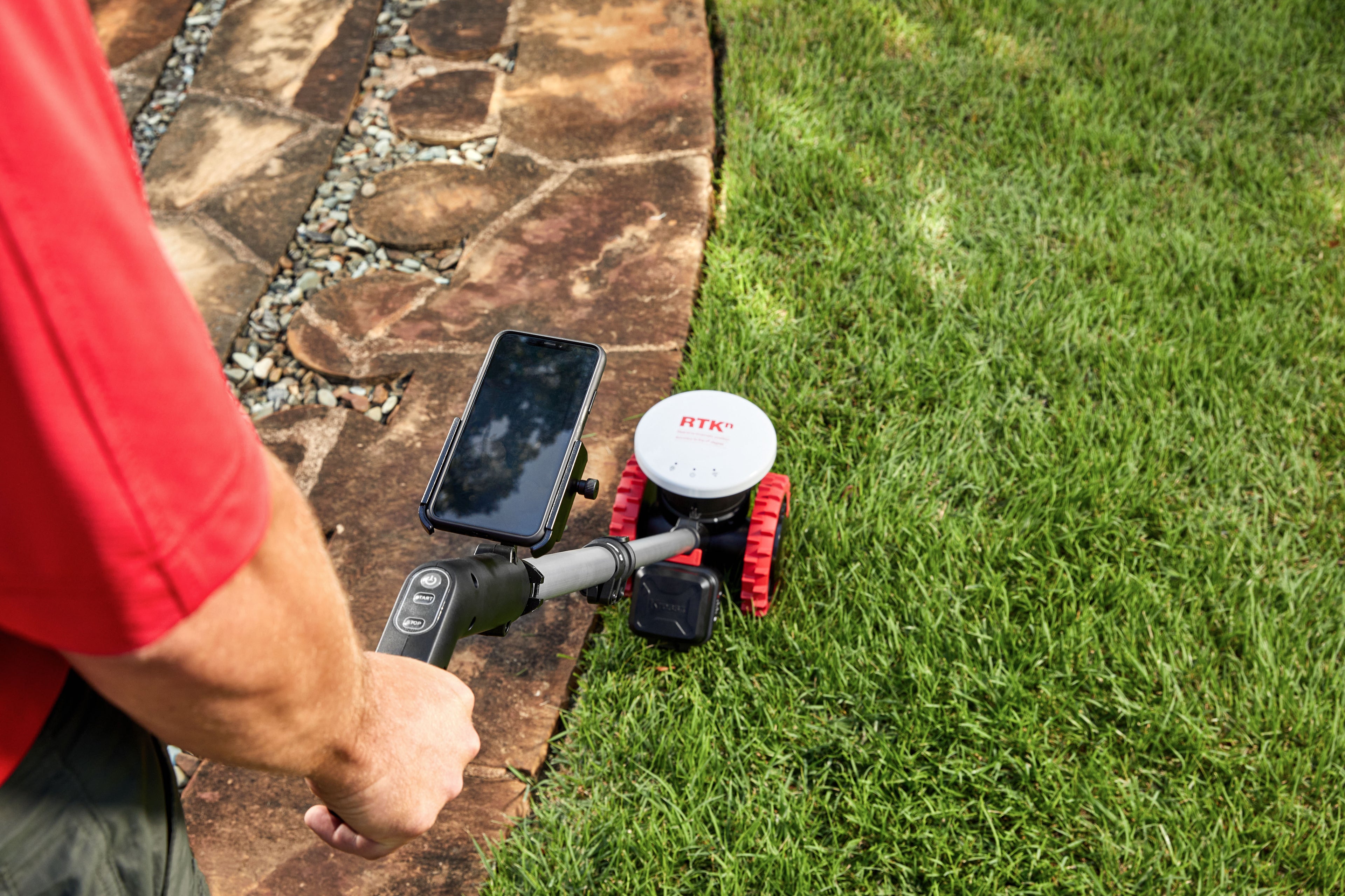 Einrichtungspreis (pro.Stunde) Kress RTK Rasenmäher